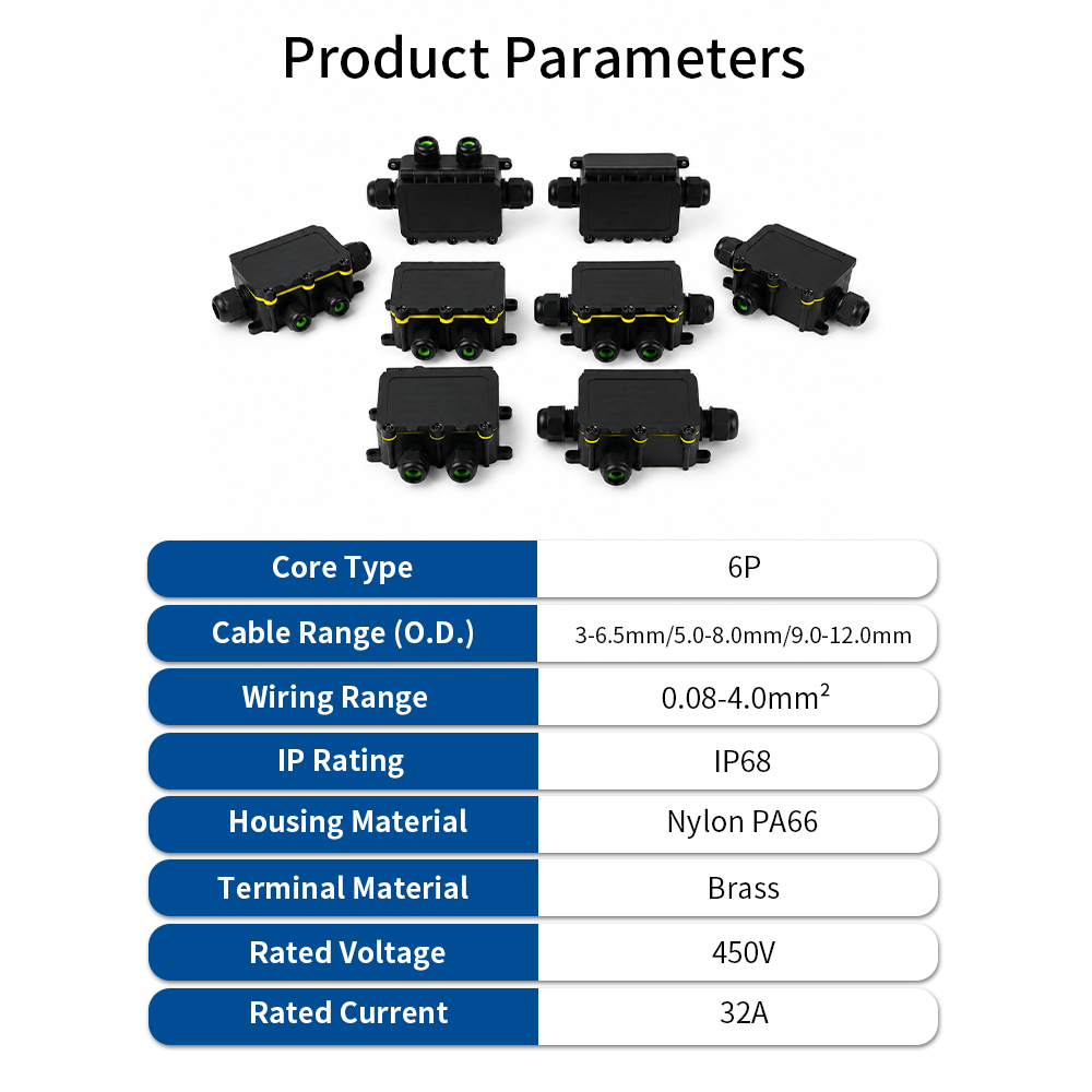 กล่องต่อสายไฟกันน้ำ IP68 แบบ 2 - Outdoor Lighting Junction บทวิจารณ์และราคา