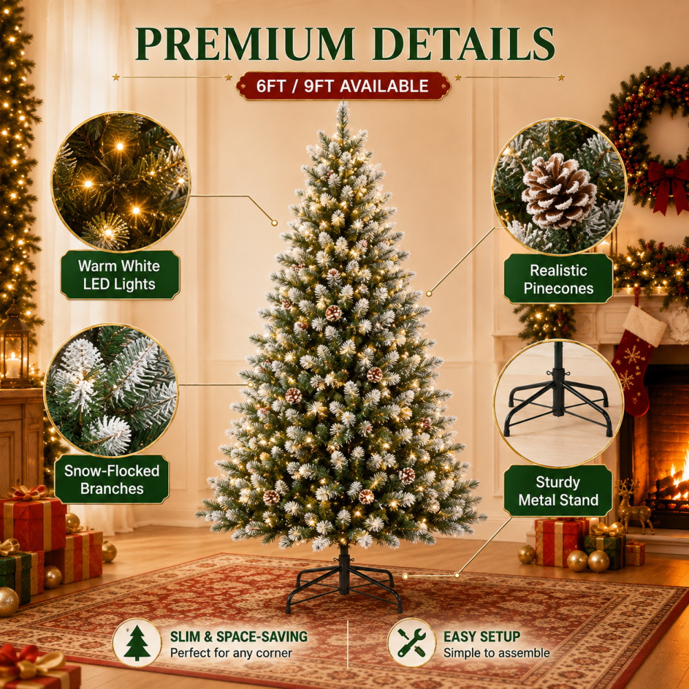 ต้นคริสต์มาสประดิษฐ์แบบมีไฟในต - Outdoor Lighting Tree บทวิจารณ์และราคา