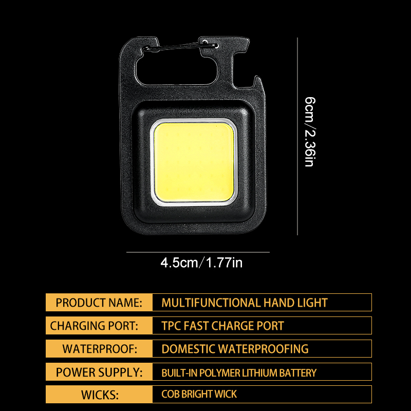 ไฟฉายพวงกุญแจ MINI COB สว่างพิ - Outdoor Lighting B&Q บทวิจารณ์และราคา