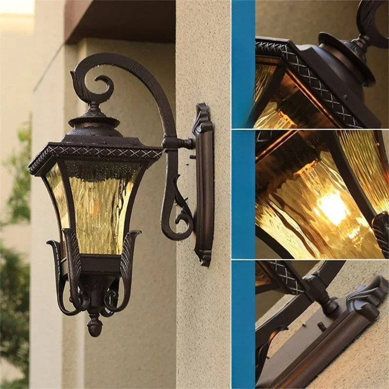 โคมไฟติดผนังกลางแจ้งสไตล์ยุโรป - Outdoor Lighting Linear บทวิจารณ์และราคา