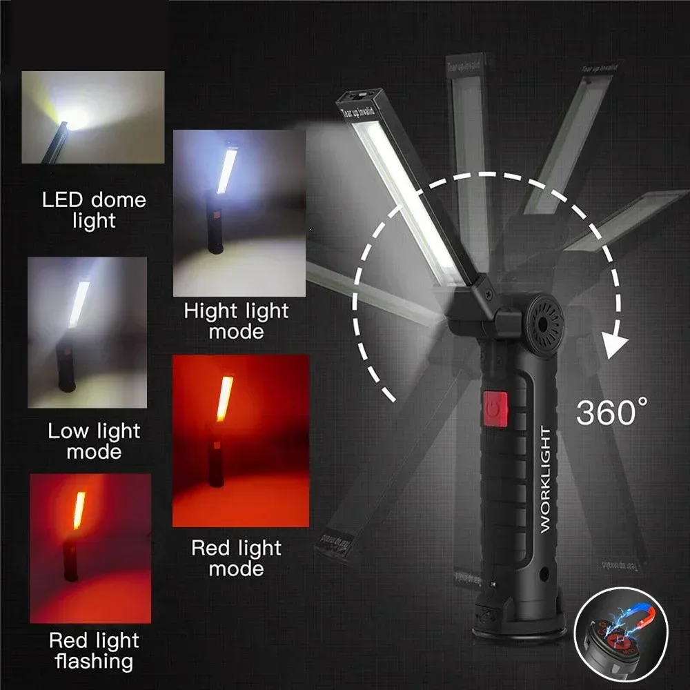 ไฟฉาย LED COB แบบชาร์จไฟได้ผ่า - Outdoor Lighting B&Q บทวิจารณ์และราคา
