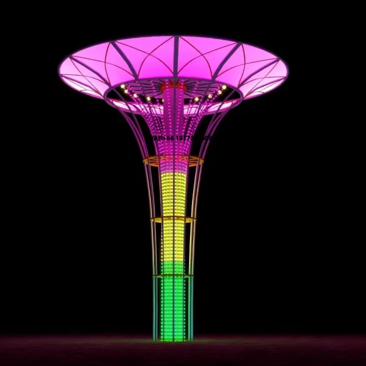 ไอเดียตกแต่งถนนในเมืองกลางแจ้ง - Outdoor Lighting Tree บทวิจารณ์และราคา