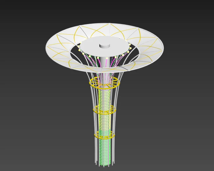 ไอเดียตกแต่งถนนในเมืองกลางแจ้ง - Outdoor Lighting Tree บทวิจารณ์และราคา