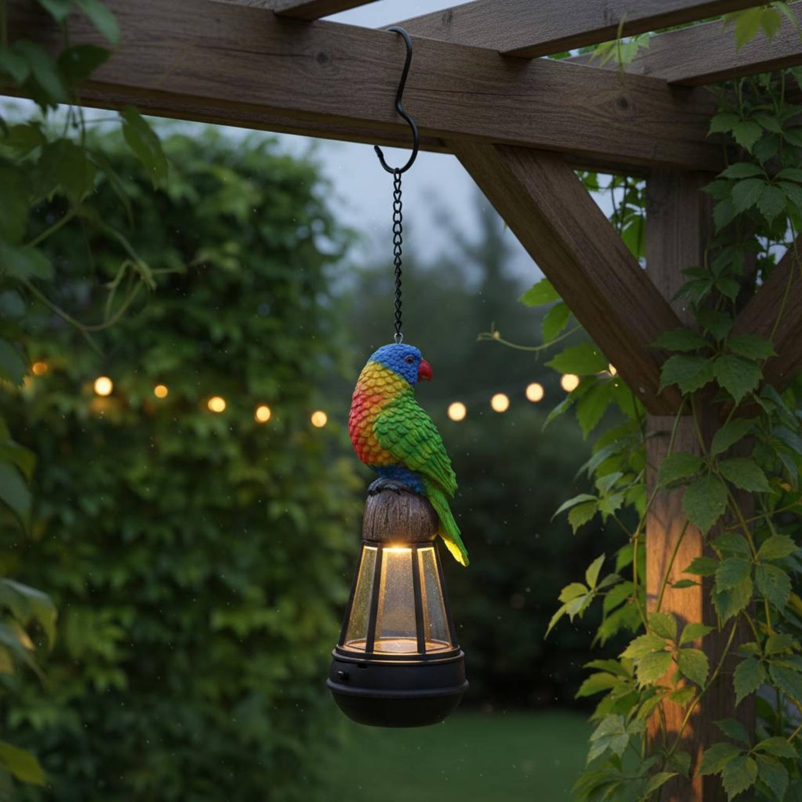 โคมไฟแขวนพลังงานแสงอาทิตย์ โคม - Solar Lantern Hanging บทวิจารณ์และราคา