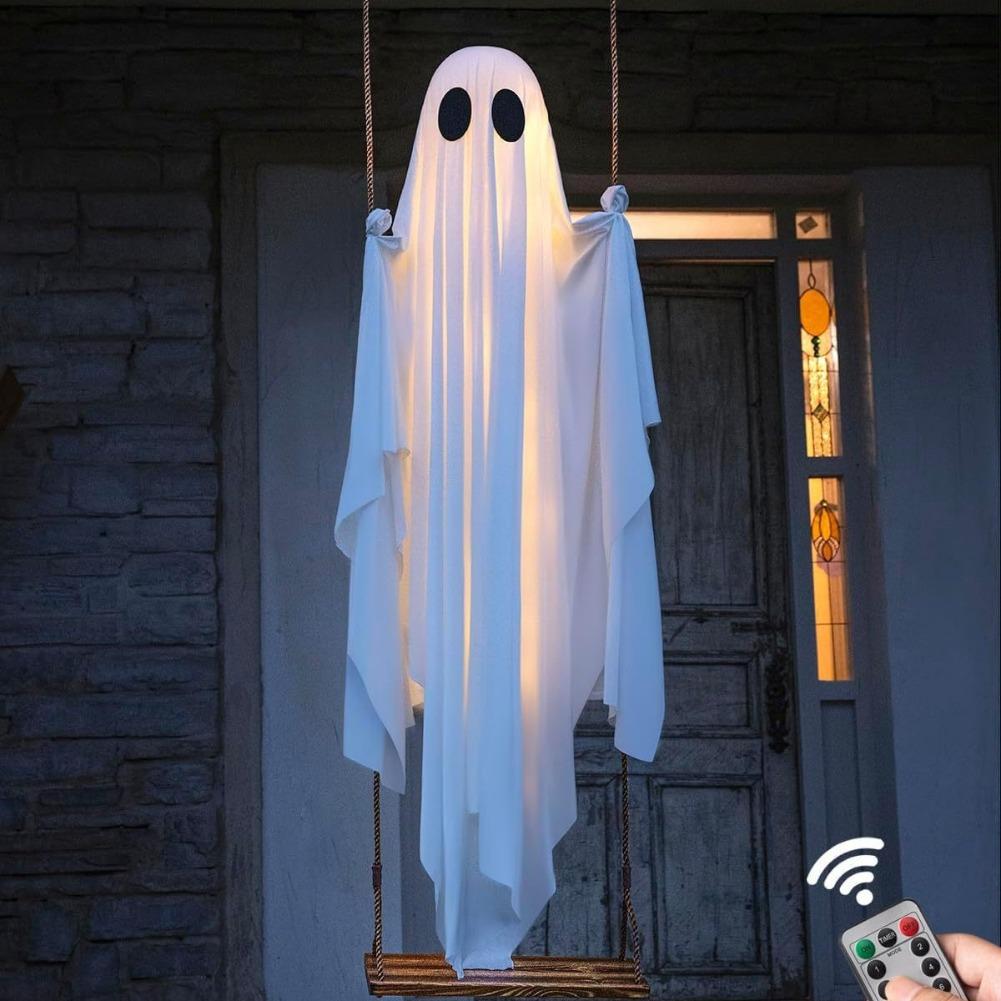 ผีตกแต่งฮาโลวีนแบบแขวนขนาด 6 ฟ - Outdoor Lighting Tree บทวิจารณ์และราคา